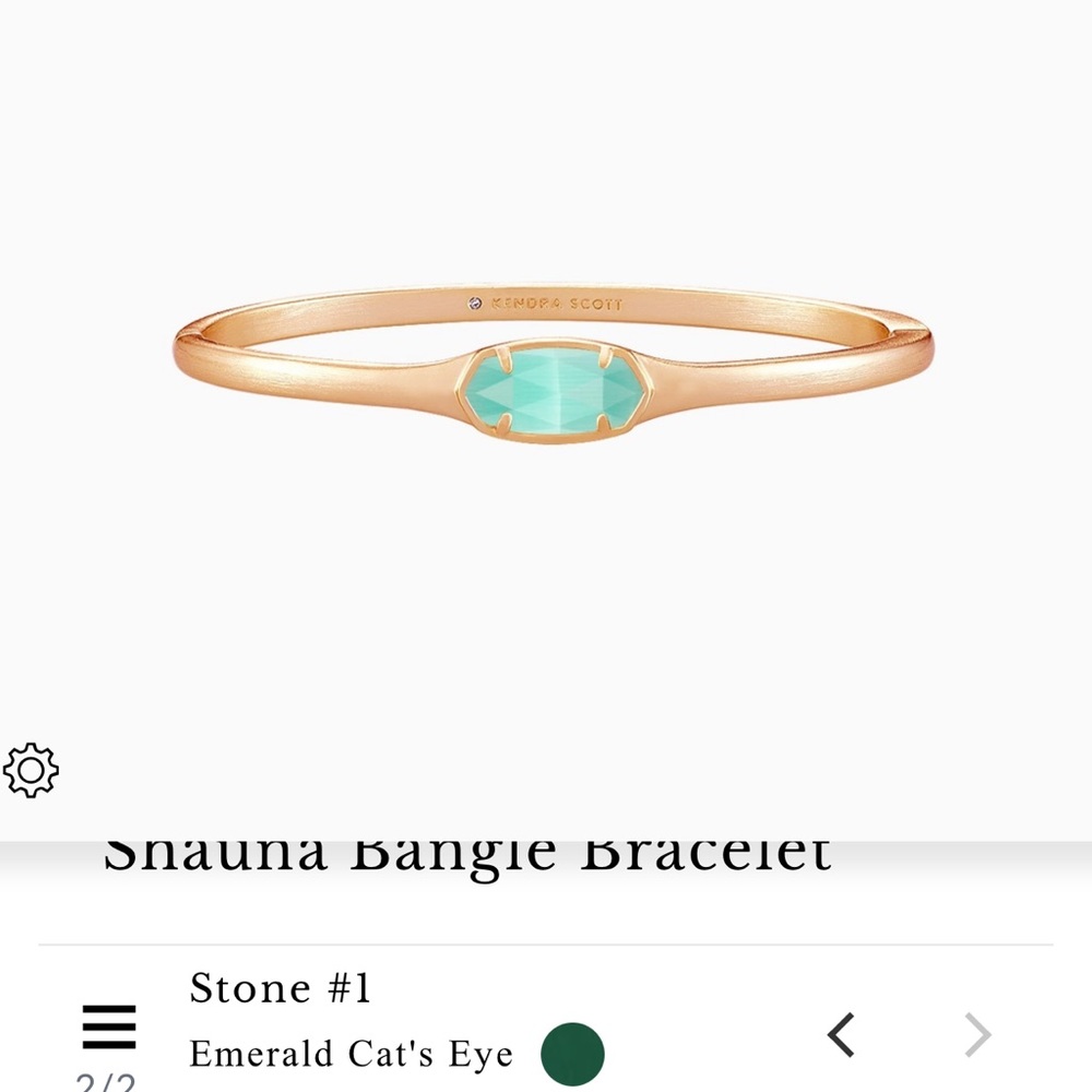 Kendra Scott Shauna bangle bracelet